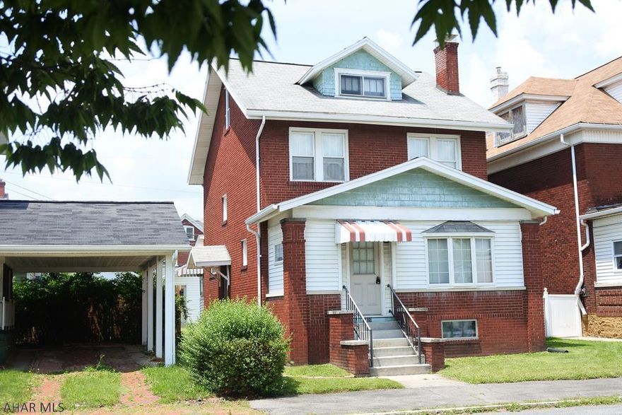 Cleanest house on the market!  Move right in to this Brick 2 1/2 story home....new walls and ceilings, new windows and  great mechanics, 3 mini-split units that supply both air conditioning and heat, if needed. Enclosed front and rear porches add to living space and privacy.  This home has been lovingly cared for...add a 2 car garage, level lot and fencing....it fits the bill!  Home Protection Plan included for 1 year!!  Perfect.