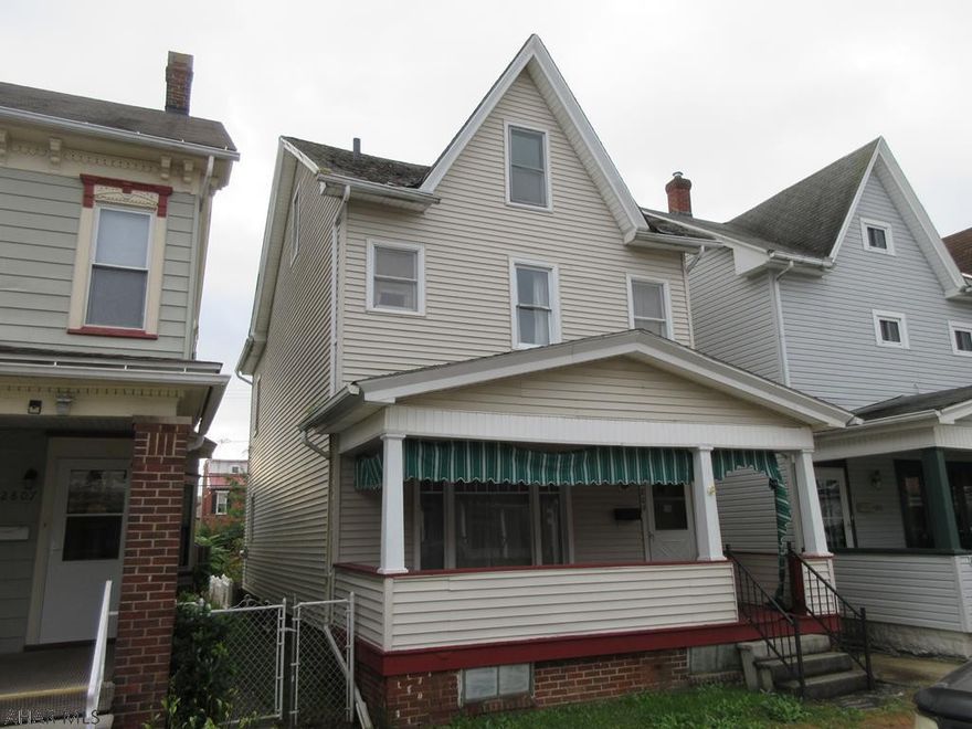Nice area, but needs TLC. AS-IS sale. Seller will make no repairs.