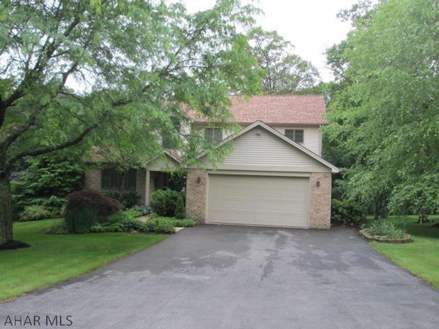 Hollidaysburg/Sylvan East. Original owners. 3 BR, 2 story. New roof, new carpet on 1st & 2nd floors, new tile floors in all baths and in kitchen. Finished lower level.