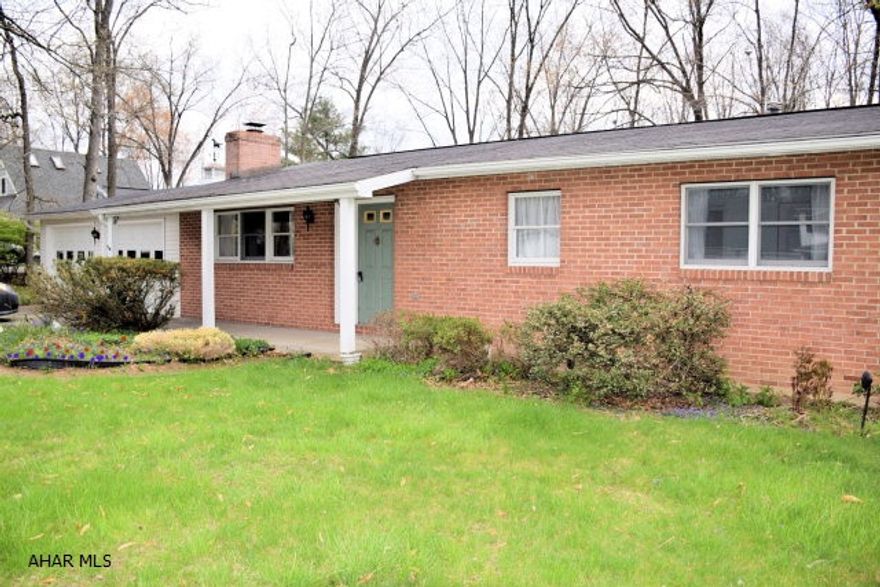 Lovely one story home with new carpeting and fresh paint.  Three season sun room.  Large two car garage. This home is in move-in condition.    Agent related to seller.