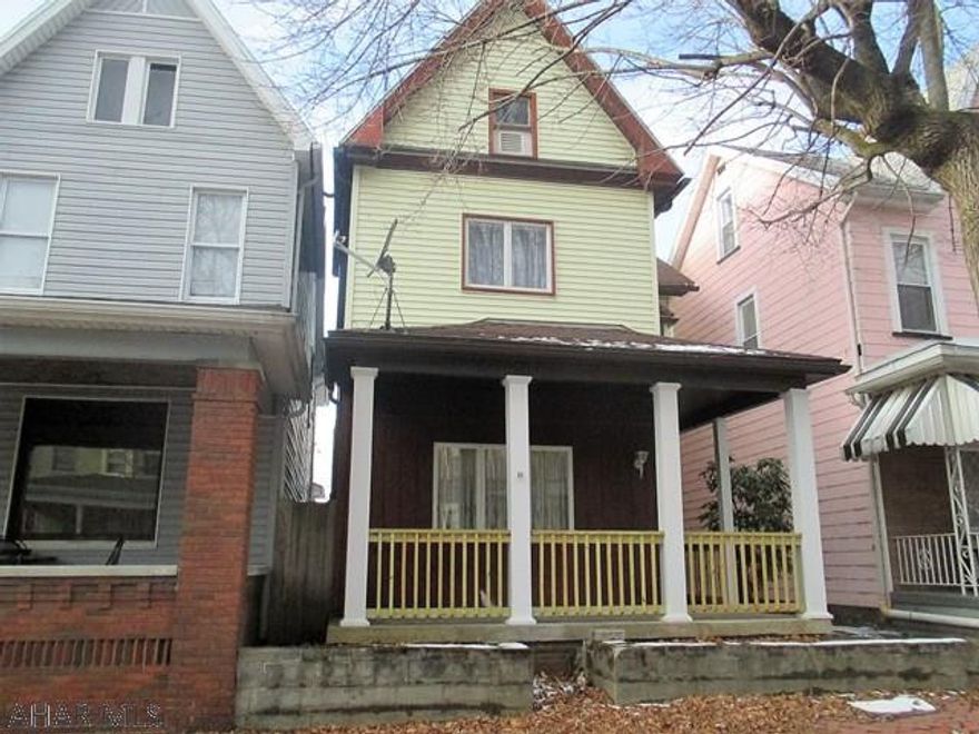 Newly updated. New floor coverings. Gas FHA. Central Air. Large Deck. Second floor balcony with nice view. 200 AMP service electric. Off street parking.