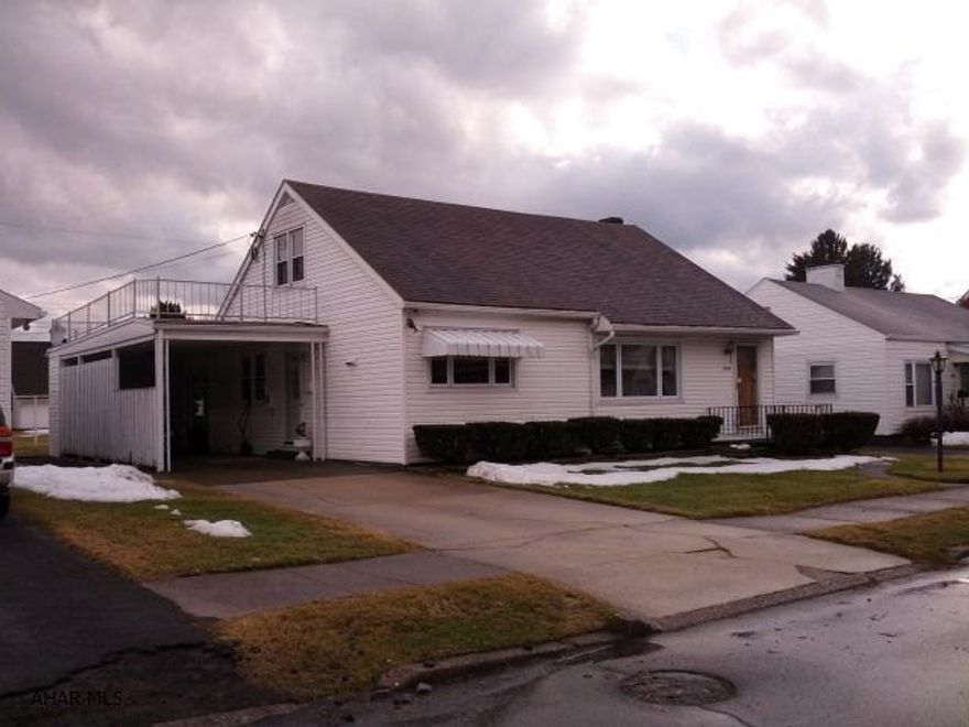 Nice 2 bedroom, 2 bath home with sunroom, hardwood floors, carpet, vinyl windows & siding, newer central air.  #J-237