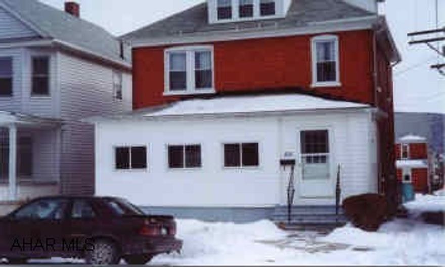 Newer hot water boiler and hot water tank. Replacement windows and newer soffit and fascia.