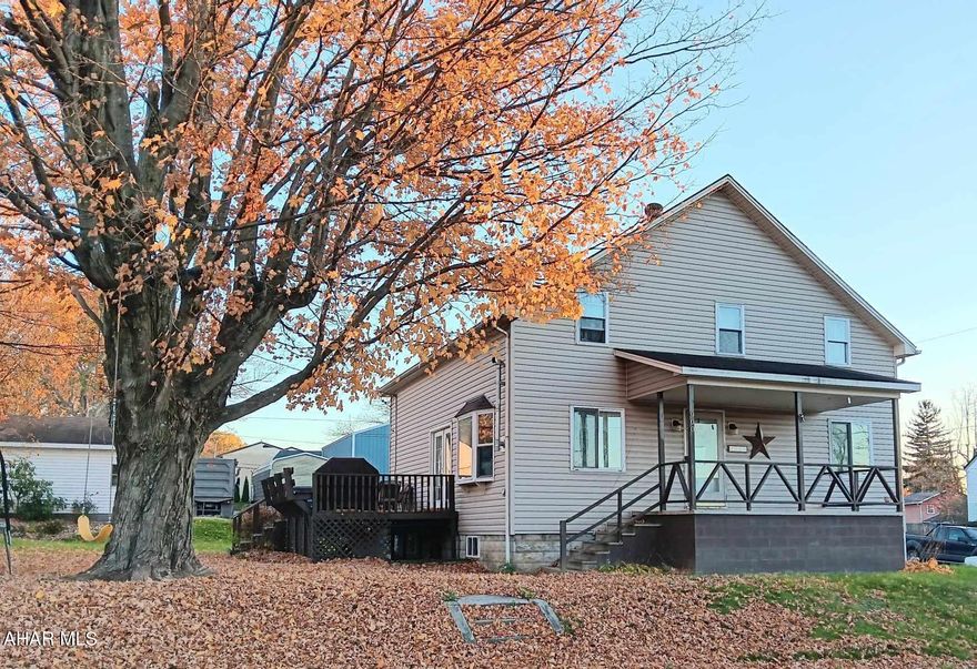 This residence is just waiting for you to make it your home! Home features the hard to find qualities of  a level spacious corner lot in Cresson Twp over a quarter of an acre, A detached two car garage, and an open floor plan on the main level that is generous yet inviting. 4 bedrooms and 2 full baths adorn this home, in-addition there is a first floor laundry and this home affords the new owner flexibility in how to set up there home! There are also possibilities of finishing the basement! Call today to find out more information!