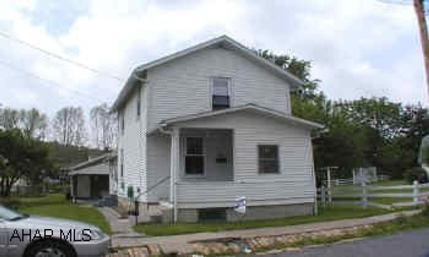 Dining room with hardwood floors, modern kitchen, carpeted living room, 1/2 bath on first floor.  Seller will pay $2000 toward buyers closing costs. Subject to seller obtaining suitable housing.  Presently has contract with drop-out clause.