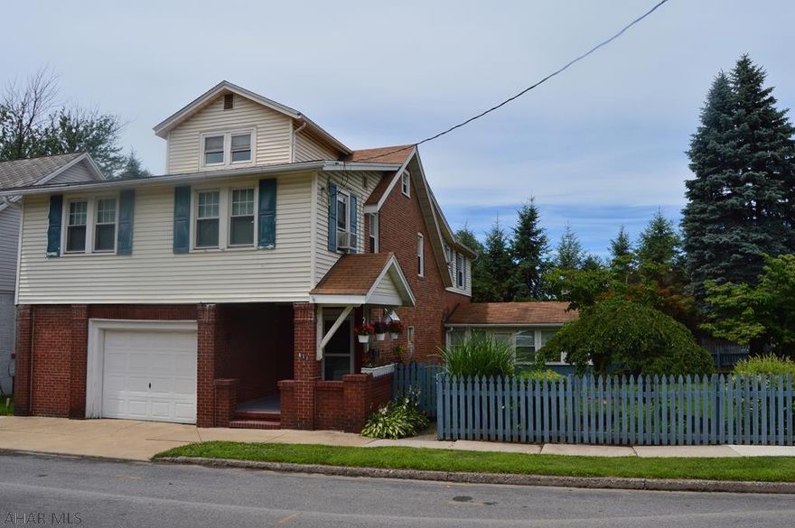 Couldn't ask for a more perfect location in the heart of Hollidaysburg. This 2  story house boasts an enormous amount of usable space that most home owners dream about. 4 bedroom, 2.5 baths, and 1 car garage. Beautiful outside yard perfect for relaxing and entertaining.