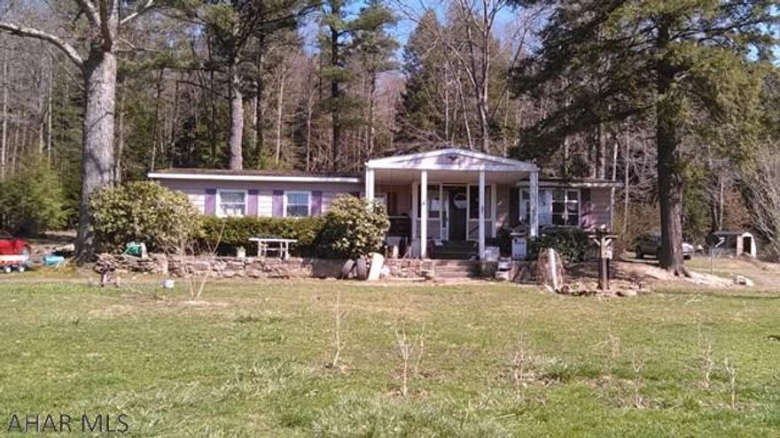 Cherry Tree- Burnside Twp- 3 BR handy man special. Doublewide on 3.75 acres in the country. Harmony schools, pond, carport
