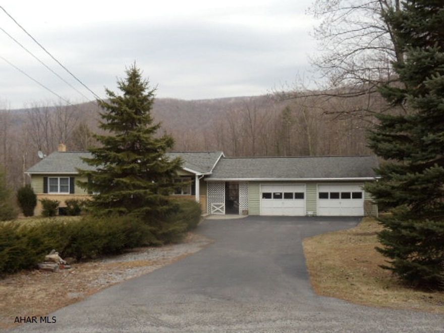 Beautiful home with great views from family room addition, 7.97 acres. Enclosed breezeway, sunroom addition, walkout basement, modern kitchen with lots of cupboards, newer roof and windows. J-044