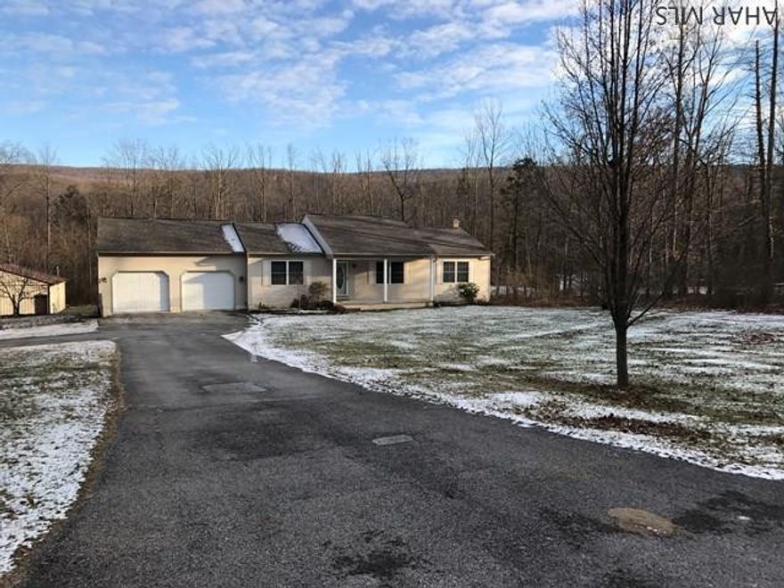 Beautiful 1 story home built in 2001, situated on 1.57  flat acres, this house has the perfect location with privacy. The house has a 2 car attached garage with an additional 4 bays off to the side (30 x 40). The in-ground swimming pool has a new heater (2013) and pool liner (2015) perfect for enjoying summer nights. To see all that this house has to offer call listing agent for your private showing.