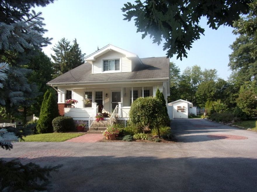 Great place for summertime entertaining! Beautiful hardwood floors - gorgeous kitchen!  Large L-shaped pool with concrete patio all around, needs liner replaced, bid in file. Pool house, tiki hut - take a look at the pictures!  (  Super back yard with basketball court, horseshoe pit and fire ring.