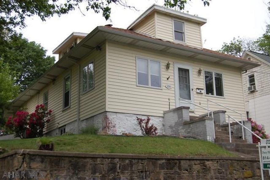 One story living in this 2 bedroom home with 1st floor laundry and a large eat-in kitchen. The bathroom was recently remodeled, central air, nice large patio outback and the roof was installed in 2012. Home is situated on a large lot with off-street parking to accommodate 3 vehicles. The walk-up attic area allows for easy storage. Call today for a private showing.