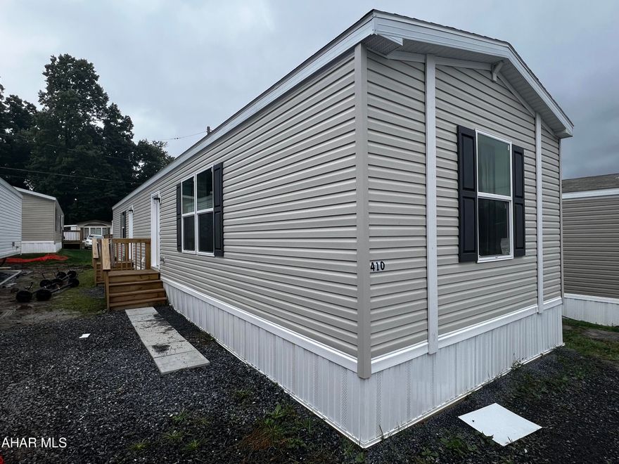 Brand NEW Energy Star rated mobile home on leased land in the Greenwood section of Altoona! Includes energy efficient insulation, smart thermostat, and kitchen appliances. If you are looking for simplified, one story living, do not miss this 3 bed, 2 bath, featuring a master suite with walk in closet! This is a mobile home for sale on leased land with monthly lot fee of $400. All buyers subject to lot lease application approval. Call today for more information.