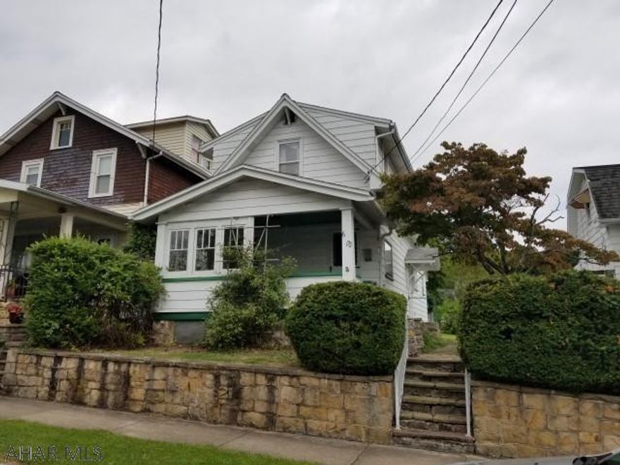 2 story, 3 bedroom home in nice residential neighborhood. Gas forced air heating system with central air. 1 car detached garage with 1 car carport.