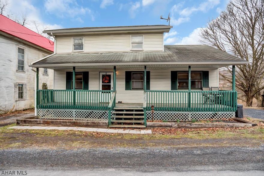 This charming home is located in Stormstown.  It is a convenient location within 10 minutes from shopping.  The home is located in STATE COLLEGE SCHOOL DISTRICT!  The home has been upgraded with mini-split ductless air conditioning.  It has three bedrooms and two bathrooms, a large deck, and a fenced yard.  The large lot is private in the back of the house and has access to a creek and firepit.