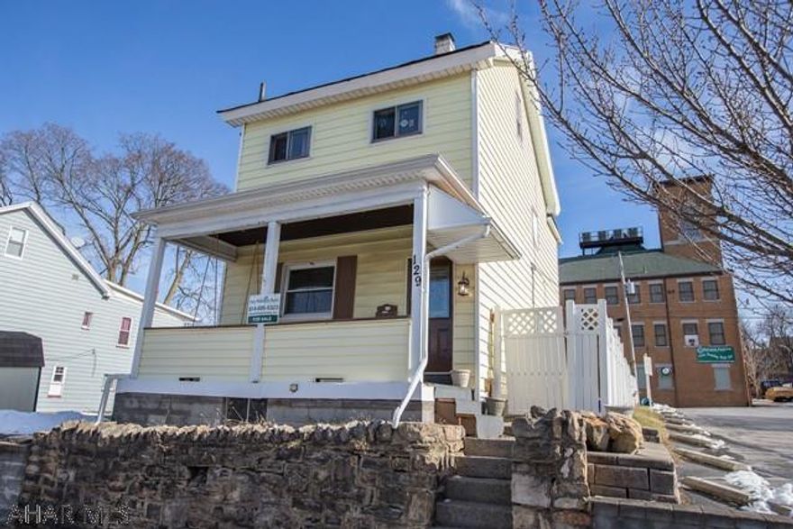 Why rent when you can own your home?  This home features 3 bedrooms, 1 bathroom, a spacious living room, a dining room, first floor laundry, and a spacious kitchen with lots of counter and cabinet space!  Priced to sell, this property won't last long.  Add your finishing touches to make it your own.  Contact the listing agent for your private showing today.