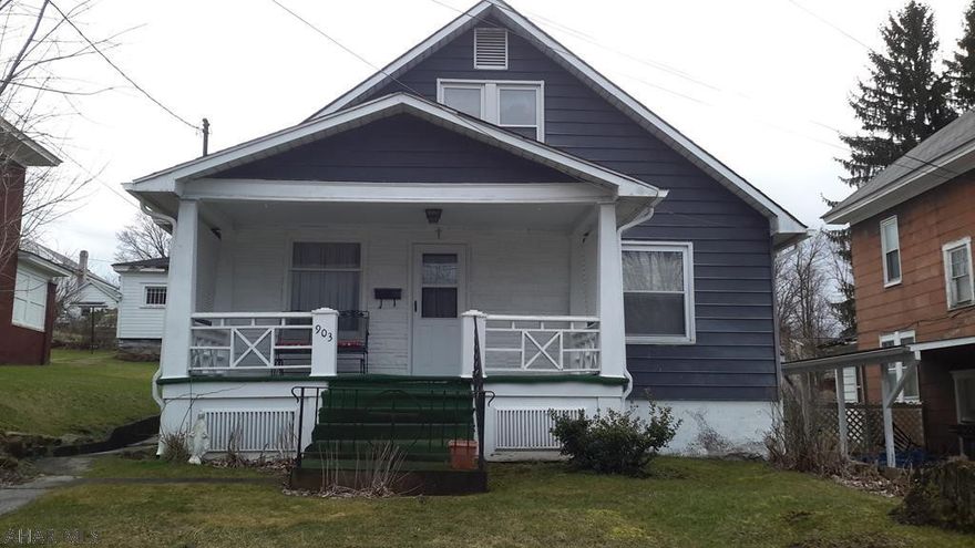 Move right in to this cute bungalow style home over looking Portage. Nice sized front porch with a view. Natural light flows from the front of house to the back. Living, dining room combination with an equipped eat in kitchen. The main level also has 2 nice sized bedrooms and updated bathroom. 3 additional rooms upstairs. Use 1 for storage plus still have room to use as bedrooms or office space. This home is nicely maintained and priced to sell! Call for your showing today!