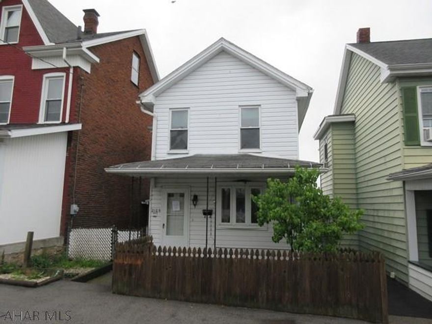 Altoona 2 story in need of some TLC. Most of interior has been re-drywalled. Updated kitchen and baths could sparkle and shine with some work. 1sft floor laundry and 3/4 bath. Perfect for investors or handyman. AS-IS sale. Seller will make no repairs.  3rd bedroom is captive.