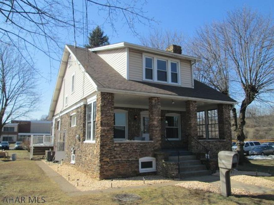 Altoona/Logan Twsp. Stone exterior, 2.5 story w/total renovation, new items in this house include: shingles, windows, furnace, CA, all electrical, kitchen w/appliances, 1st fl BA w/bluetooth capabilities and new garage doors. Call today!