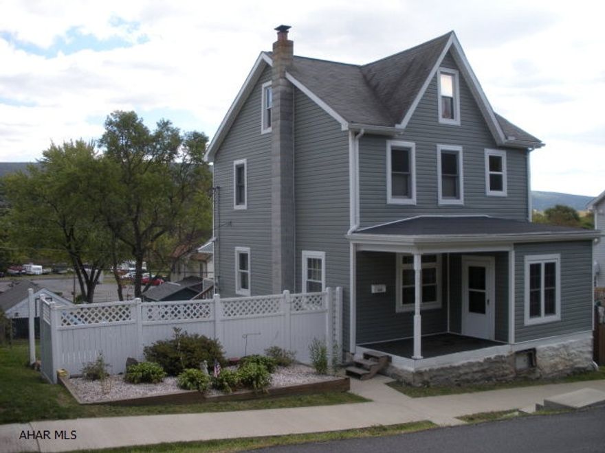 Nice 3 bedroom home on double lot. Newer roof, vinyl siding, windows, furnace, & central air. Home needs finish work on interior. Includes ABV ground pool & shed. 1 car garage. Sold as-is.