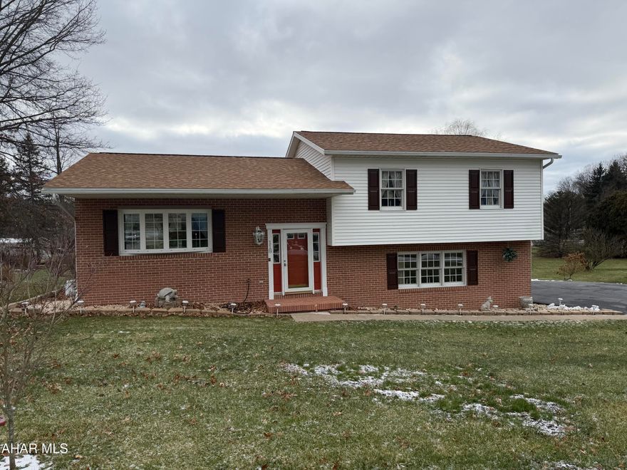 Muilti-level home built by Elmer Bathrust in Belaire Estate situated on .41 acre. Beautiful entry way with front closet that invites you into the formal living room. Dining room that has a view of the sun room.  Spacious kitchen with small eat-in area. Full bath. Two spacious bedrooms. The primary bedroom has an on suite. Plenty of storage throughout.  Lower level has family with half bath. Perfect for entertaining. Intergel oversized one car garage. Three points of entry. Large paved driveway for plenty of parking. Beautiful yard with landscape patio. Two utility sheds. Come take a look!!