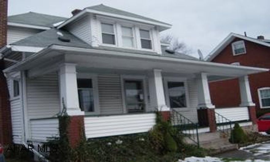 Property sold as is - where is.  Updated oak kitchen, 1st floor bath