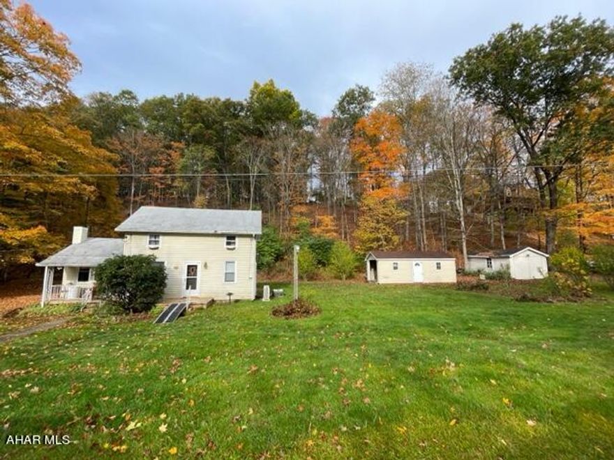 Located just minutes from PA state game land this property has a lot to offer a first time home buyer, or a great retreat from a busy lifestyle for anyone who loves to visit the Pennsylvania outdoors. the possibilities are endless. This property features an eat in kitchen with the potential of having a formal dining room, or a larger grand room to enjoy with your loved ones.  You will see one bedroom on the main level right off from the living room, and going up the stairs you will find two additional bedrooms that are great for guests or little ones. This home was just updated with a brand new water system. Broad Top township is a great township offering features such as free trash pick up. This house is worth the visit to see just what it has to offer!