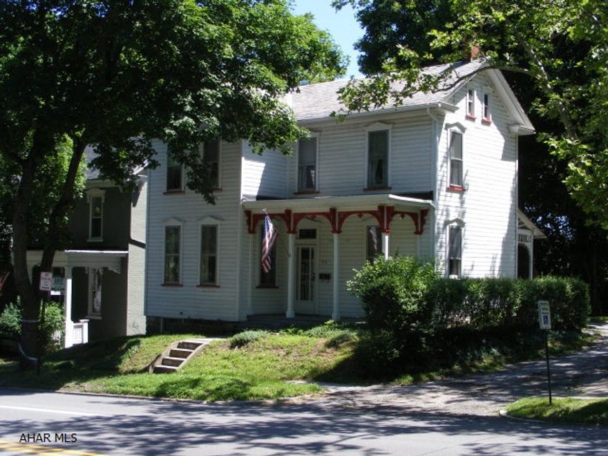 Older home in the Borough. Off street parking. Needs soome TLC. Large eat-in kitchen, 2 year old heating system. New updated electrical.