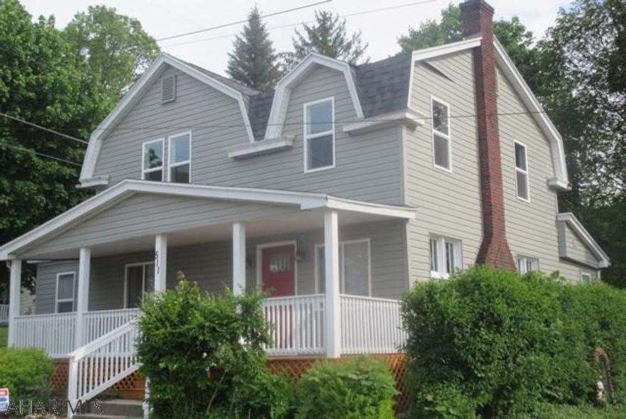 A must see! Completely remodeled 3-4 bedroom home. First floor is mostly beautifully redone thick hardwood. The new kitchen is an open concept into the family room.  Great for entertaining! New heating and air and roof. So much to see that writing it does not do it justice.  The property also comes with a separate lot that connects in the back yard. It measures 32 X 120, while the lot that the house sits on is .15 acres.  All room sizes are approximate as well as the new taxes for 2017.