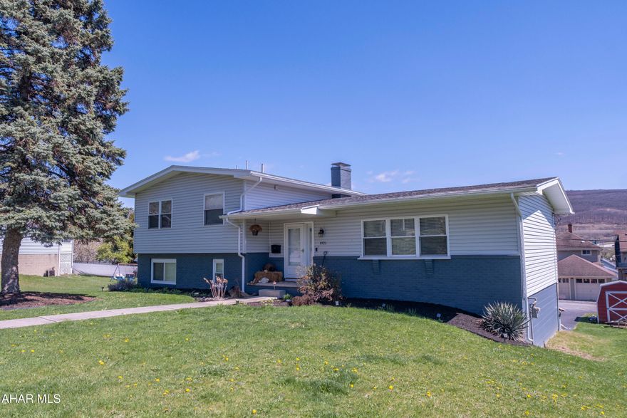 Welcome home to a rare opportunity in a highly desirable neighborhood where space, comfort, and convenience come together effortlessly. Nestled on an incredible five lots--totaling nearly half an acre--this property offers a sense of openness and privacy that's almost unheard of in this location.

From the moment you arrive, you'll appreciate the home's well-maintained charm and thoughtful updates throughout, including a newer roof, windows, and doors. Step inside to discover spacious, light-filled rooms that create a warm and inviting atmosphere.

The main living areas flow comfortably, offering three bedrooms with the potential for a fourth--ideal for a growing household, guests, or a dedicated home office. Two full bathrooms offer ease & convenience.

Downstairs, the home truly comes to life. A finished bar area, cozy fireplace, and an additional room provide the perfect setting for hosting game nights, relaxing evenings, or creating a private guest suite with its own full bath.

Outside, step onto the deck and unwind while overlooking the above-ground saltwater pool and hot tub. The expansive yard offers endless possibilities.

A one-car garage, abundant storage throughout, and an included shed ensure you have room for everything you need.

Located just minutes from everyday amenities and with easy access to I-99, this home delivers the perfect balance of tranquility and convenience.

Opportunities like this don't come along often--schedule your showing and experience it for yourself.