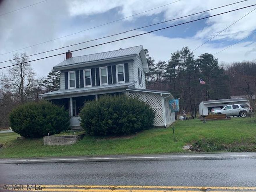 Great location with easy access to I-99. Large open floor plan on the 1st floor including a 1st floor 1/2 bath. Large bath and 2 bedrooms on the 2nd floor. Lots of outdoor space with a nice flat lot and 2 car garage.  Unfinished basement has interior french drain and is great storage area. This home is a must see move in condition. Call to schedule a tour today