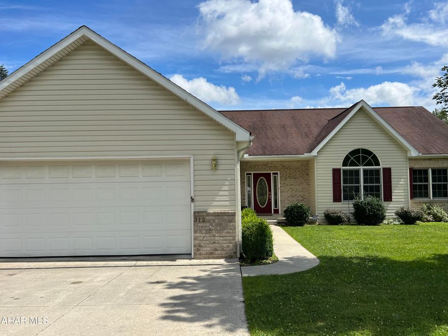 Looking for a home that looks brand new? This is it!
This home is absolutely beautiful throughout. Enter the front door to a large living room with a gas fireplace, French doors lead out to a nice size deck overlooking the yard. The view from the back deck would be breathtaking during the fall! Must see to appreciate the beauty. The kitchen has lots of cabinets, large pantry, broom closet, lots of drawers for all your cooking utensils.
The dining room is directly off the kitchen, features a large window to bring in the natural light. On the first floor you will find three bedrooms, the first bedroom in the closet is set up to put a washer and dryer if preferred. The largest bedroom has a very nice bath with separate shower , jacuzzi tub, with large windows to let the light in, and a walk in closet. The woodwork, all doors are in perfect condition! One more bedroom and a full bath complete the first floor.
The lower level is all finished living space. Down the stair case you enter a huge room, would make a great recreation room. There is also another bedroom, full bath, laundry and furnace room as well as a storage area.  There is a door that enters out to another deck.
This home features a two car garage, pull down attic for more storage. The garage is finished and painted.
This home has so many great features, most rooms have ceiling fans, very nice light fixtures, one by garage are dusk to dawn. Call to take a tour of this exceptional home for the price!