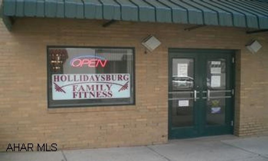 Be your own boss! Hollidaysburg Family Fitness Business Only. Turn key operation! Listiny agent has list of equipment and all numbers. Call Matt Stultz. Business Only For Sale. great opportunity! Call Matt for figures.