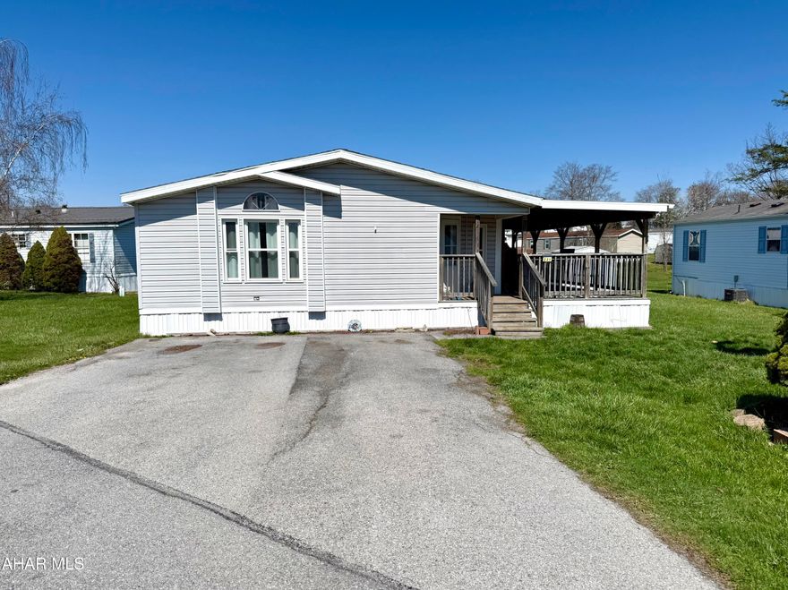 Welcome to easy, affordable living in the Laurel Woods community. This well-maintained 3-bedroom, 2 full bath manufactured home offers comfortable single-level living with a functional layout, tons of storage, and an inviting feel throughout.

The spacious design provides great flow between living areas, making everyday living and entertaining feel effortless. Step outside to enjoy the large deck, perfect for relaxing, grilling, or gathering with guests. A storage shed adds valuable extra space for tools, lawn equipment, or seasonal items.

Central air conditioning ensures year-round comfort, while community living helps simplify maintenance and upkeep. The monthly lot rent of $588 includes sewer, trash, common area maintenance, and road maintenance, offering convenient, low-maintenance living.

Move-in ready and attractively priced, this home is a fantastic opportunity for affordable living in a welcoming community setting.