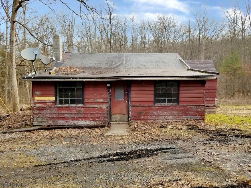 Allensville Road approximately .5 miles north of the Rocky Ridge Natural Area in Huntingdon County and a quick drive to Greenwood Furnace State Park. With renovation work this 2 bedroom home that sits on 1.4 acres could be converted in to a recreation camp or restored into a single-family year-round residence. Sellers will review offers after the property has been on the market 7 days. Offers submitted at PropOffers.com by selling (buyer's) agent ONLY. Offers to include proof of funds and/or pre-qualification letter. Minimum Earnest Money Deposit of 1% of the Purchase Price or $1,000, whichever is greater.