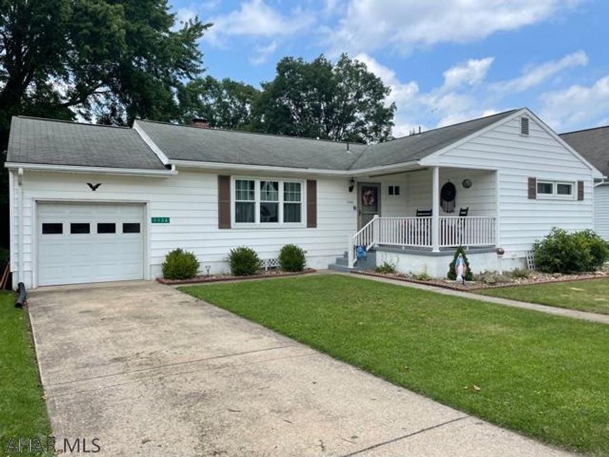 Immaculate 3 bedroom ranch home. Home has been well maintained with a large living room, hardwood floors, and newer thermopane windows.  Full basement with laundry and an additional 1/4 bath. One car garage and a lovely flat backyard that has established firepit/sitting area and patio.   Home is located in a quiet residential area.  This adorable home will go quickly - don't wait!