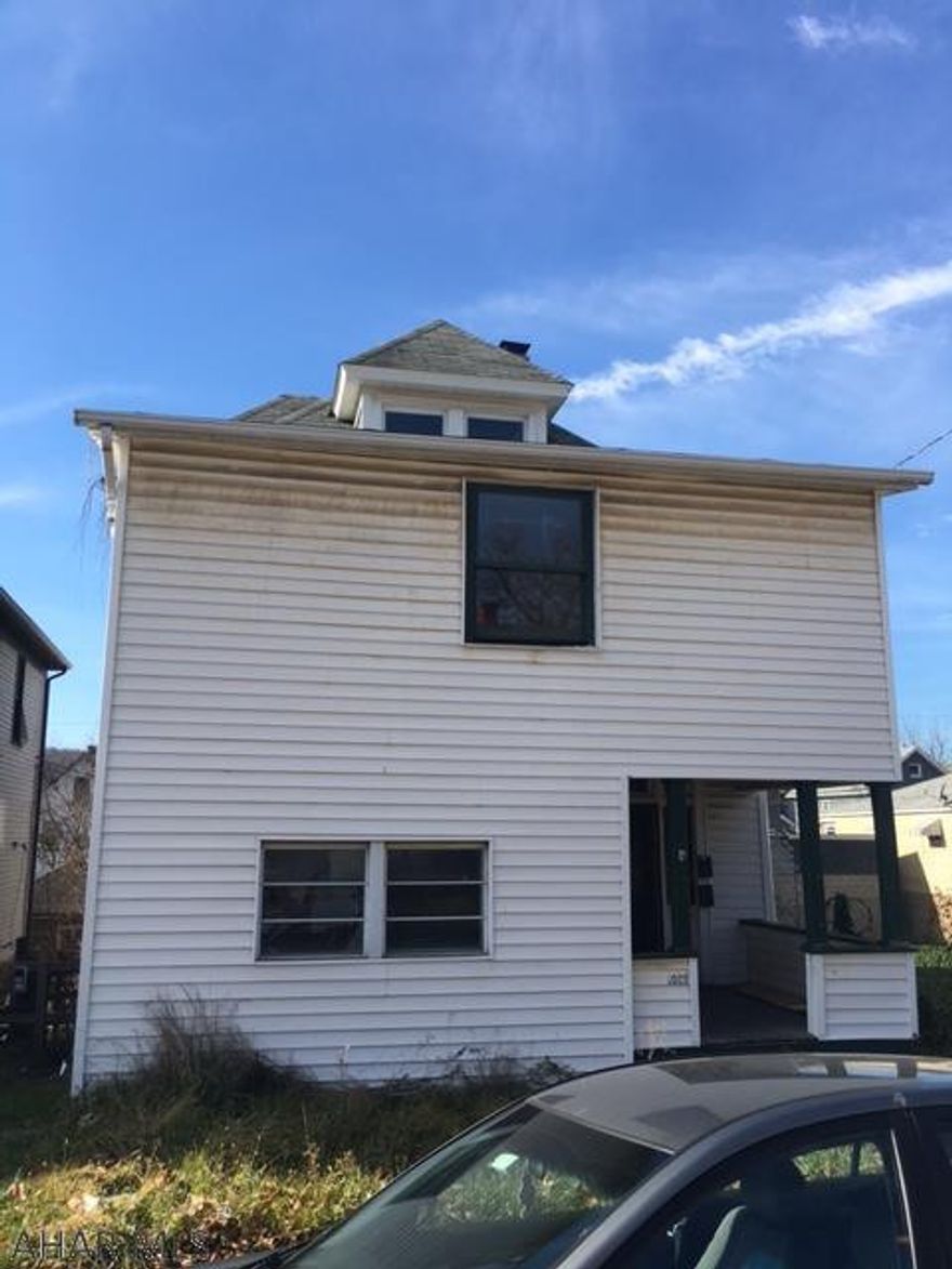 This property needs lots of work. It has been gutted and needs put back together.  Great opportunity for a winter project.  Main roof on house looks good and the block garage 20x22 appears to have a decent roof. Being sold AS IS.  Address is: 1025 Victoria Ave, New Kensington, PA 15068.  School District - Arnold. Municipality - New Kensington.