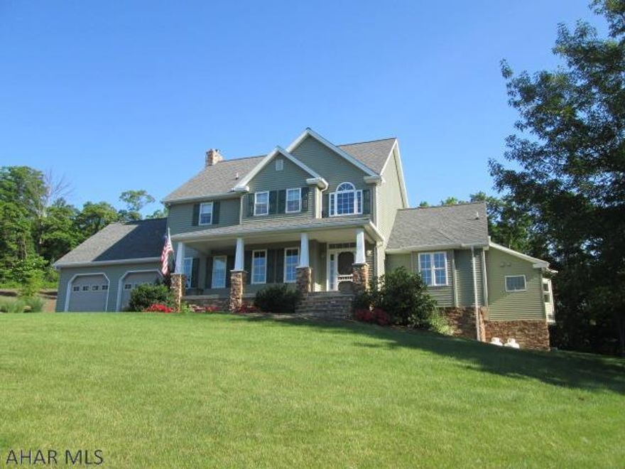 Immaculate custom built home on 65 private acres.  This beautiful home features a large first floor master bedroom suite complete with gas fireplace and large closets.  Bamboo flooring, slate and marble trim out the Master Bath.  The first floor living space is wide open with a top-of-the-line gourmet kitchen with granite counters.  The second floor has 4 bedrooms, 2 baths.  Cherry hardwood floors thru out the home.  The new rear pool area is amazing, 15,000 gallon, salt water, fiberglass pool and a great 14x15 pool house finished with a granite topped wet bar, large 1/2 bath and maintenance room.  An Estimate has been done for a select cut timber of 13+ inches will yield over $60,000.00.