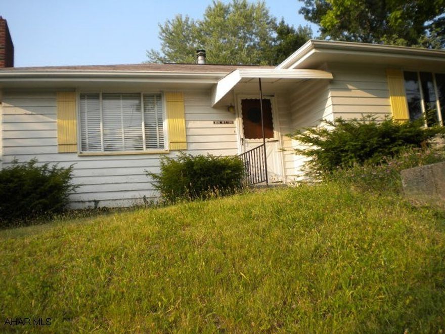 Sold As Is - Where Is.  2 Bedroom 1 Story home on corner lot.  Hardwood floors, 100 amp electric service new in Sept 2010.
