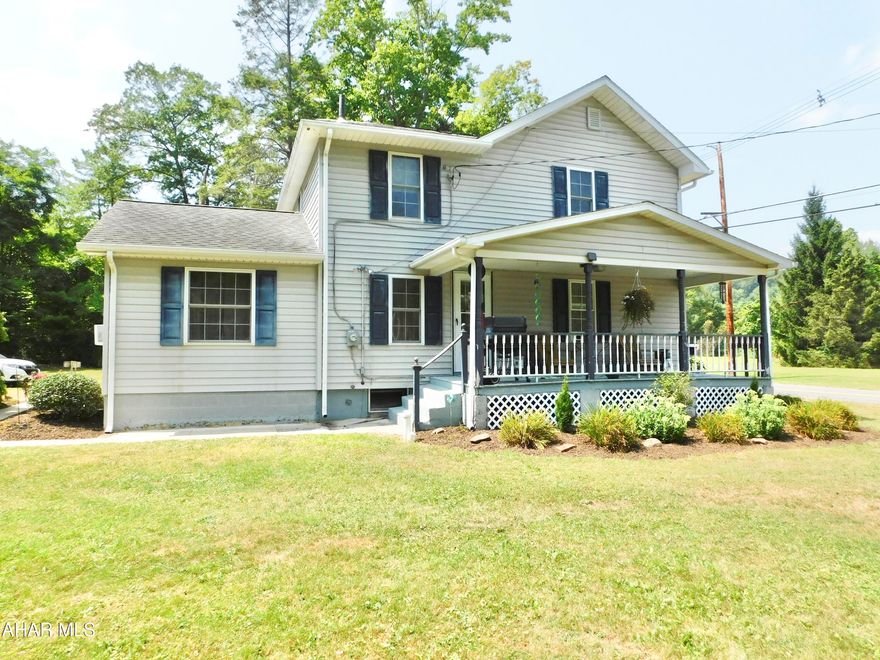 Cozy and private, the perfect match to your own personal oasis.  
Whether you are enjoying your morning coffee on the covered porch, cooking the perfect meal in the nicely updated kitchen, or enjoying the relaxing sound of the backyard stream, every spot in this home is going to offer you a space to break away from the hustle and bustle of everyday life.
The convenience of main floor laundry is right at your fingertips complete with the addition of a 3/4 bathroom.
It is here and it is ready for your final touches to make this house your new home.
Call your real estate agent today for more information or to schedule your private tour.  This one is definitely worth a look!