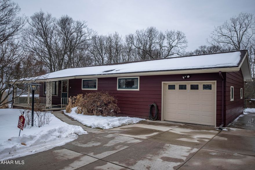 This one-story ranch style home sits at the end of a no-outlet street in a convenient area, just minutes to the Kettle intersection, restaurants, and shopping. Upon entering, you are warmly greeted by a cozy living room, eat-in kitchen, 3 bedrooms and a newly renovated full bathroom and half bathroom. Downstairs you will find a full finished basement with porcelain tile, extra living room space, a wet bar, and laundry room.  The private backyard includes an in-ground pool, shed, and large patio that provides plenty of space for entertaining. Looking for extra storage? The garage provides access to plenty of attic storage. The attached garage includes With meticulous attention to detail and maintenance, the sellers have made many updates over the years to keep this 1968 home immaculate!  Improvements such as new windows, updated bathrooms, a new pool liner & fence, just to name a few. Do not miss this opportunity to make this home yours!