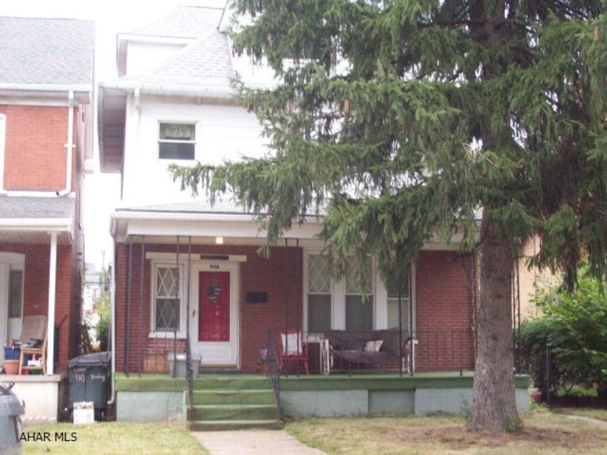 We're looking for an offer!  Take a look at this 3BR brick/frame home with remodeled kitchen and appliances, modern bath, and first floor den!    One-car detached garage and storage shed, Nice front porch and rear covered porch.  A short walk to schools, playgrounds and ballfield!  Carpet on 1st floor has been removed to reveal hardwood floors - so many nice features in this home!