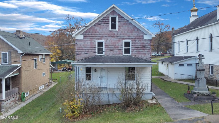 Welcome to 174 3rd Street, nestled in the Blacklick Valley School District. This spacious home has been meticulously updated & boasts a ton of remarkable features. As you step onto the main floor, you are welcomed by an expansive foyer that leads to a bright living area, a charming dining room, & a fully updated kitchen. The main floor is adorned w/ modern vinyl flooring, enhancing the home's contemporary appeal. Venturing upstairs, you'll find four generously sized bedrooms, one of which currently serves as a convenient laundry room/closet, along w/ a beautifully updated full bathroom. A massive walk-up attic offers endless possibilities—ideal for finishing into additional living space or providing ample storage. The unfinished basement also serves as an excellent storage solution. Step outside to enjoy the covered front & rear porches, a spacious yard, & the possibility of off-street parking in the rear w/ alley access. Don't miss out on this incredible opportunity! Call today for more information!