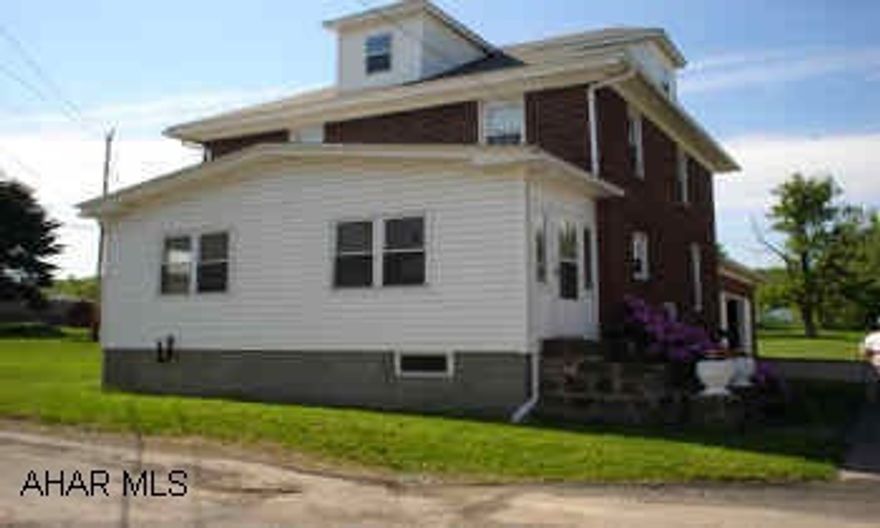 BEAUTIFUL 4 BEDROOM BRICK HOME ON NICE CORNER LOT/ 2 CAR ATTACHED GARAGE NICE LEVEL YARD IN GALLITZIN! MOVE IN CONDITION -VERY WELL MAINTAINED HOME.SELL IS CONTIGENT ON BUYER FINDING PLACE TO LIVE.