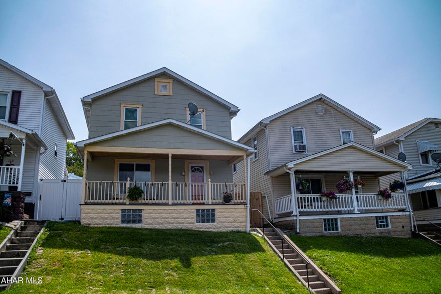 Many updates have just been completed for this 3 bedroom, 1 bath, 2 story home! Move right in and have peace of mind knowing there is brand new vinyl waterproof flooring throughout the whole downstairs, freshly painted walls with new trim, and new butcher block countertops in the kitchen! The bathroom was updated in 2019, along with a new front porch and new front/back storm doors. Almost all of the windows have been replaced over the past couple years. The exterior has just been completely painted, a new chimney cap put on, and the chimney has been rebuilt from the roof up. Enjoy time out back on the patio that has been covered with fresh outdoor carpeting. The yard is completely fenced making it a perfect, private spot for relaxing and enjoying the seasons! Just add your personal green thumb touch to the garden beds that are surrounded by beautiful retaining walls. A large, 2 car garage with a workbench will check yet another box off your new home wish list, making those winter months easier with the luxury of having vehicles out of the snow! Conviently located close to Penn State Campus! Seller is very motivated!