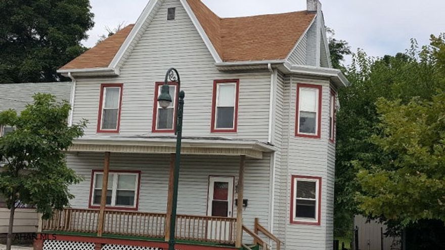 Very nice home in the Hollidaysburg School District for under $100,000!  This 3 bedroom, 2 bath home is conveniently located in the heart of Hollidaysburg.  This property features a maintenance free exterior, newer windows, covered porch's and a large shed/man cave complete with electrical service.  The rooms are large, and all appliances in the eat in kitchen are included in the sale of this home.  The living room could be converted to a first floor bedroom, offering a potential buyer single floor living.  Why rent you could own a great home in Hollidaysburg.  This property is priced to sell, so don't pass up your opportunity to own a great property.  Call today to schedule your private tour!!