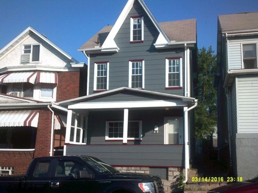 This is a freshly remodeled home with off street parking in the rear. This home features new windows, floor coverings, kitchen, full bath, drywall, paint and brand new wiring. Ready to move in immediately. LED light bulbs throughout the home along with three smoke detectors. The furnace was just refurbished and is in good working condition. New wiring and 20 amp breakers on a 100 amp system. Beautiful custom recessed lightbox on the kitchen ceiling. New cabinets and counters. The full bath has a new caulkless bathtub, new vanity and upgraded commode. All outlets in the house have been replaced and are brand new. New PVC plumbing from the outside and new copper plumbing inside. New hot water tank. New exterior paint.Completely updated and a must see home!