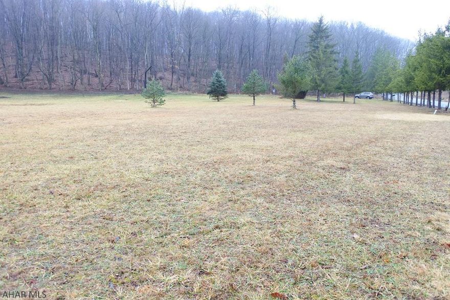 Tax assessment card refers to this property as 2123 Grandview Rd, but it's located fronting Reightown Rd. Nice flat building spot.  Public sewer, well and electric are at the property.  At one time a mobile home was on the lot. The lot could possibly be sub-divided.