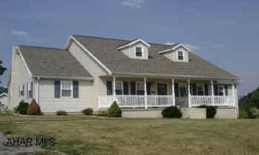 Well maintained home with beautiful view.  Ammentities include: main floor laundry, master suite, finished basement, and bonus unfinished second floor. Kitchen appliances and wood stove included.