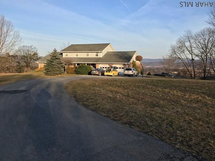 This 6 bedroom/3.5 bath home with 102 acres is a hunters and nature lovers paradise with in 10 minutes of Historic Bedford. Breathtaking view are nothing short of stunning from the home, building sites and 5 outbuildings. Presently used as working deer farm with 11 separate fenced grazing areas including drop chute feed mixer, feed bins and deer feeders. Also included is a secluded cabin nestled in the woods with multiple deer stands. Deer herd of between 80-100 head are available at additional cost. Excellent access to I-99, Pa turnpike, and Lincoln Highway (Rt 30).