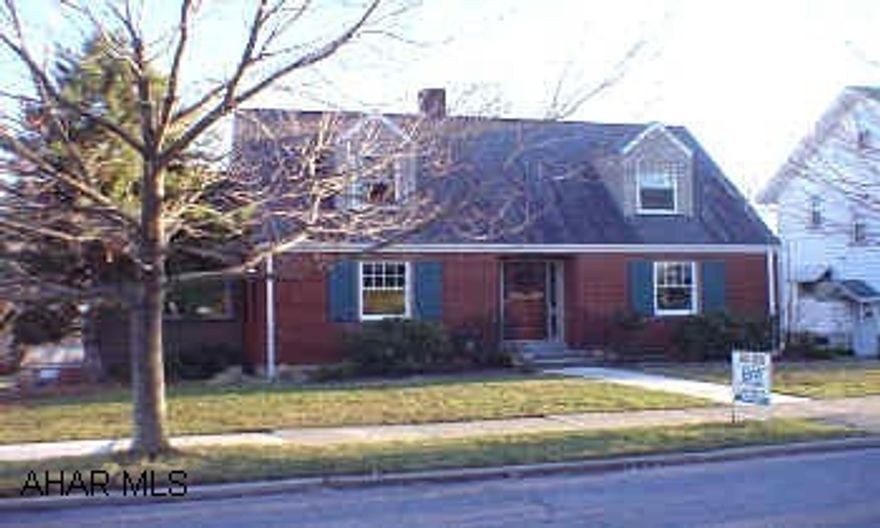 Beautiful brick Cape Cod on Walnut Street. 3 bedrooms, 1.5 baths, newer tilt-in windows, central air, hardwood floors, solid wood doors, newer carpet, laundry chute, large yard with gazebo and garden area. 2 car integral garage. Average gas bill $151, electric $65, and water/sewer $47.